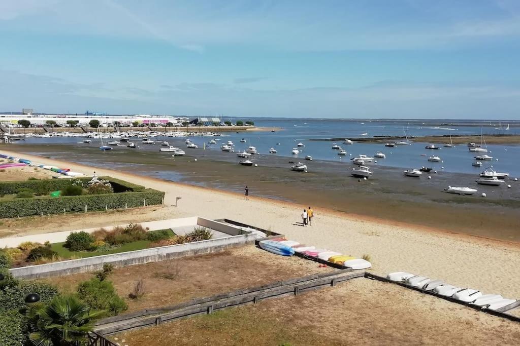 T2 1Ere Ligne Loggia Vue Mer 180 ° Parking Arcachon Dış mekan fotoğraf